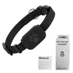 Apple Find Compatible Waterproof GPS Collar Tracker - Real-Time Tracking Anti-Loss Global Locator for Dogs & Cats
