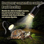 Reptile heating lamp holder UVA UVB Light Rotatable Basking Spot Light Simulated Sunlight For Turtle Lizard Dimmable 220-240V