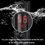 Aquarium Submersible Heater with Thermostat (50–500W, 220V EU Plug)