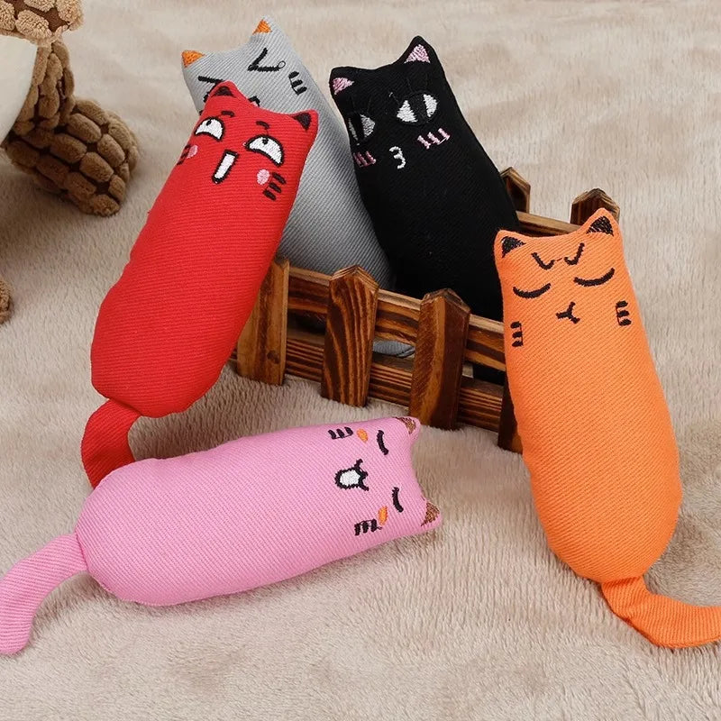 Rustling Crinkle Plush Cat Toy
