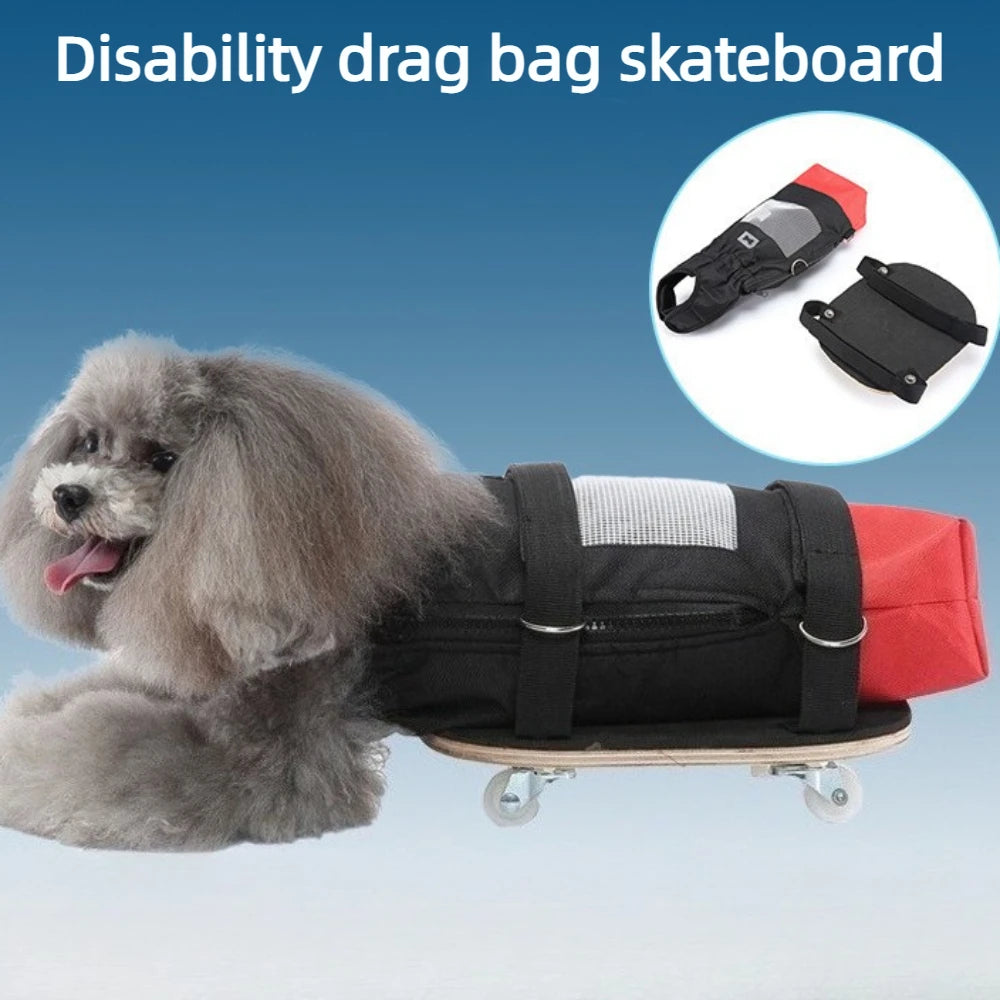 Dog Wheelchair for Disabled Pets Rear Leg Support Scooter Mobility Aid for Elderly Dogs