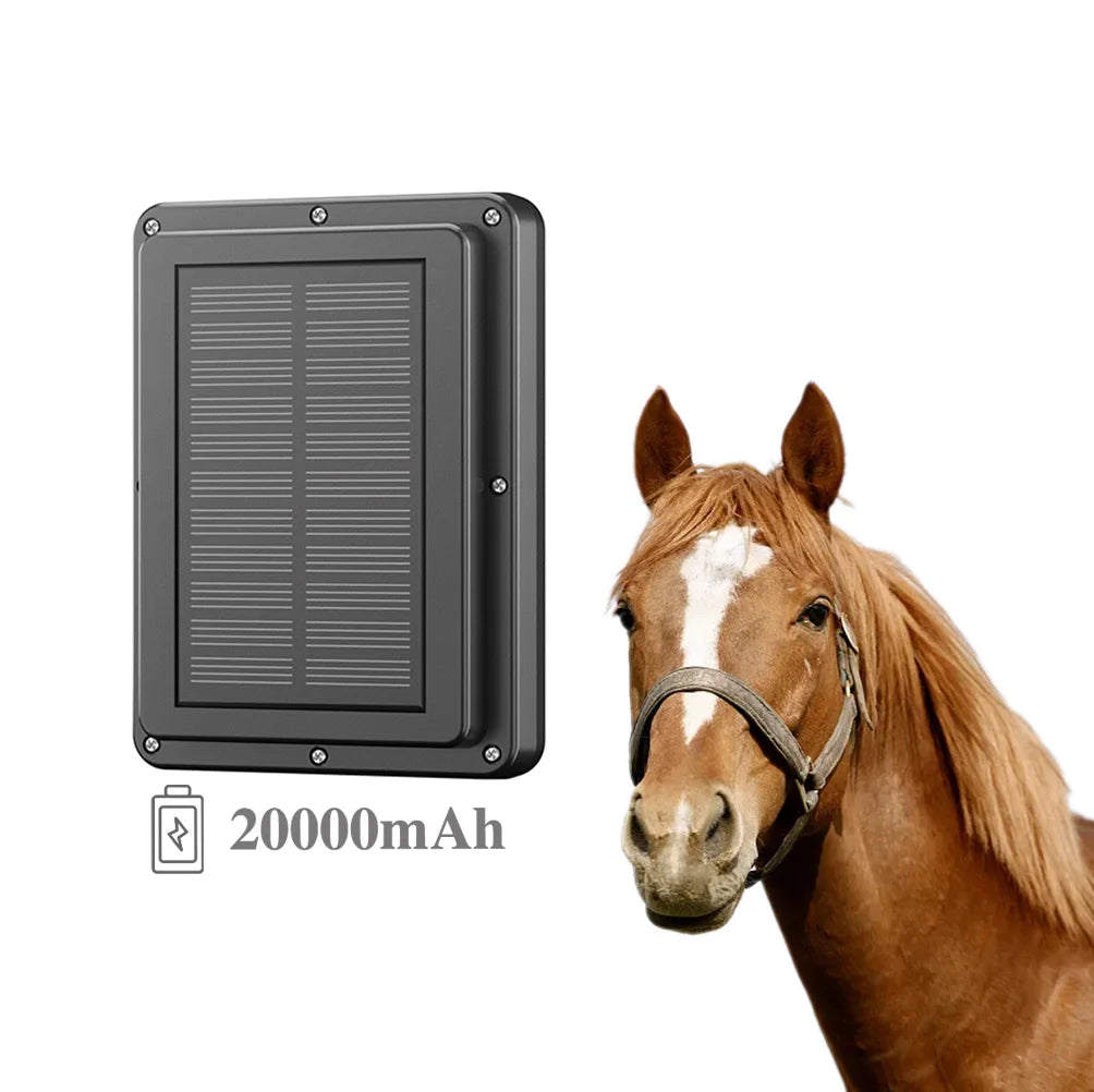 GPSONE Smart Livestock GPS Collar Tracker with Virtual Fence, Step Counting & Behavior Monitoring - Cattle & Livestock