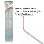Veterinary Cat Urinary Catheters with Stylet (10-Pack)