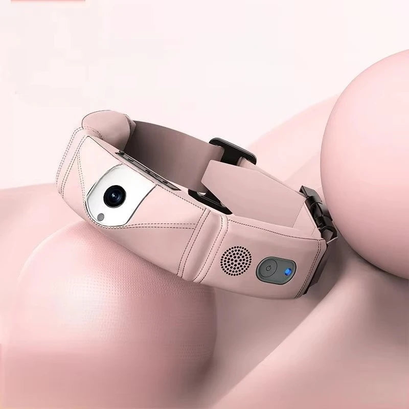 4G 4K Smart Pet Collar GPS Tracker & Camera with AI Voice Commands, Health Alerts & IP67 Waterproof