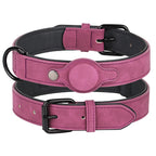 PU Leather GPS-Ready Dog Collar