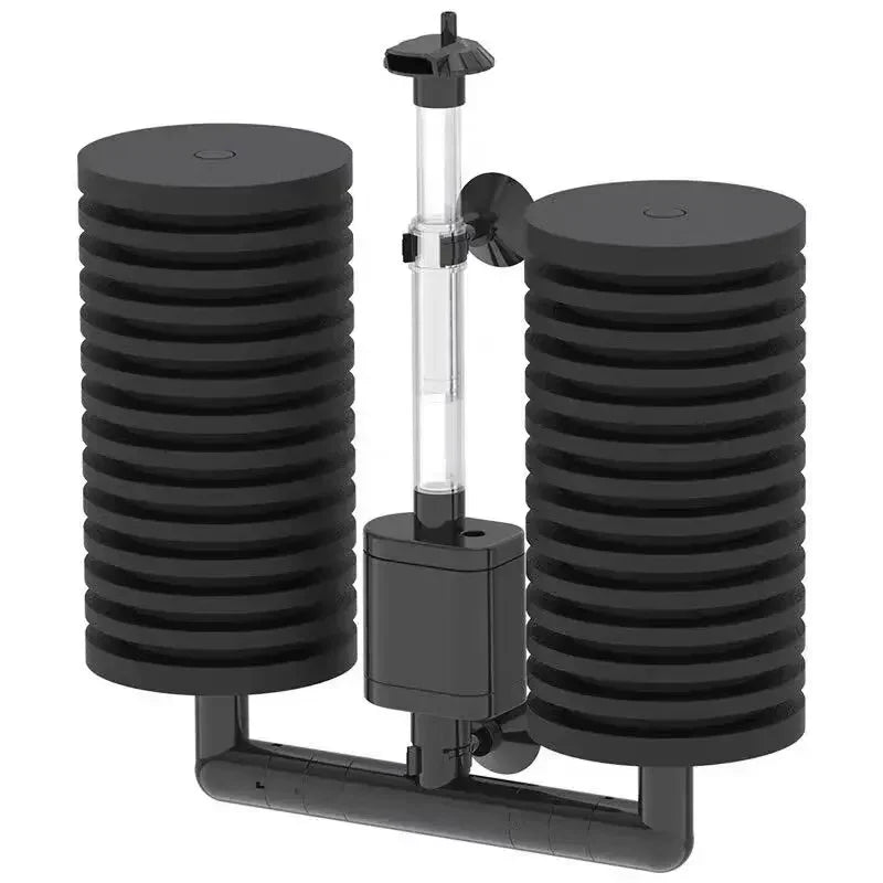 3-in-1 Submersible Aquarium Filter Pump (AC220V, Sponge + Biological + Chemical, Silent)
