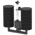 3-in-1 Submersible Aquarium Filter Pump (AC220V, Sponge + Biological + Chemical, Silent)