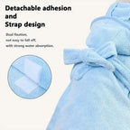 Pet Bathrobe Quick Drying Soft Pet Bath Towel Robe Absorbent Soft Pets Bathrobe Dog Bath Towel for Small Medium Dogs and Cats
