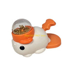 Press-Activated Clownfish Pet Treat Feeder (Interactive, Mental Enrichment)