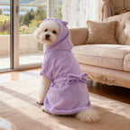 Quick Drying Soft Pet Bath Towel Robe Absorbent Soft Pet Bathrobe Dog Bath Towel for Small Big Medium Dogs and Cat