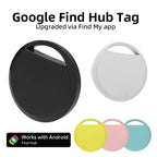 Mini Bluetooth GPS Smart Tracker for Google Find Hub - Android-Compatible Anti-Loss Locator for Pets, Keys & Wallets