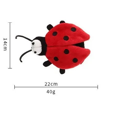 Bird & Mouse Sound Cat Teaser Stick — Plush Melody Self-Play Wand Toy for Cats