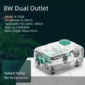 Ultra-Silent Aquarium Air Pump (Low Noise, Adjustable Flow, Multi-Outlet, Energy Saving)