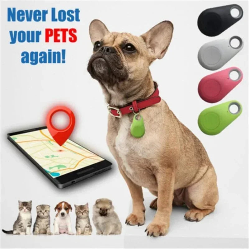 Multi-Use Bluetooth Smart Tag Keychain Tracker - Anti-Loss Alarm GPS Finder for Pets, Kids, Wallets & Keys