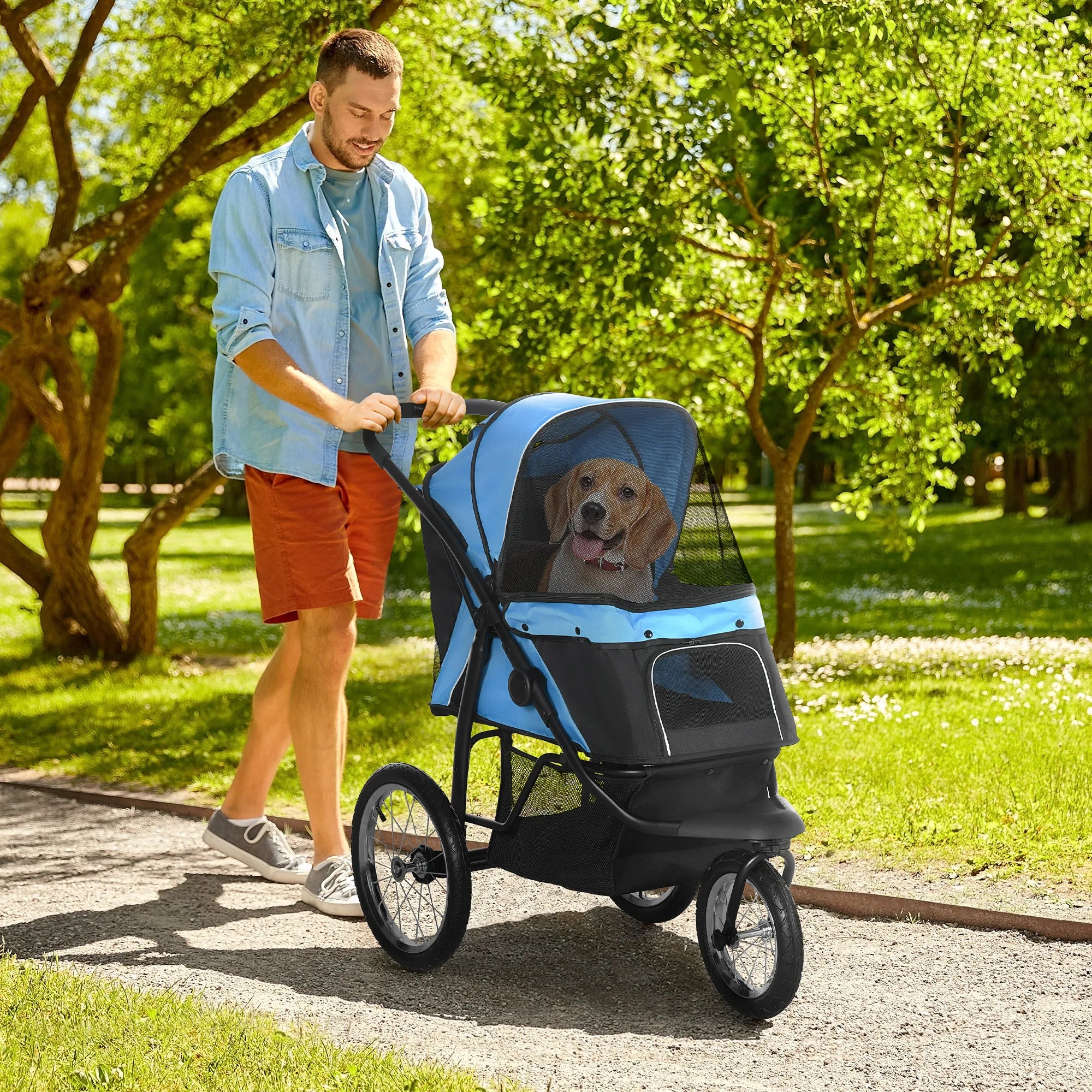 Pet Stroller for Small Dogs, Medium Dogs