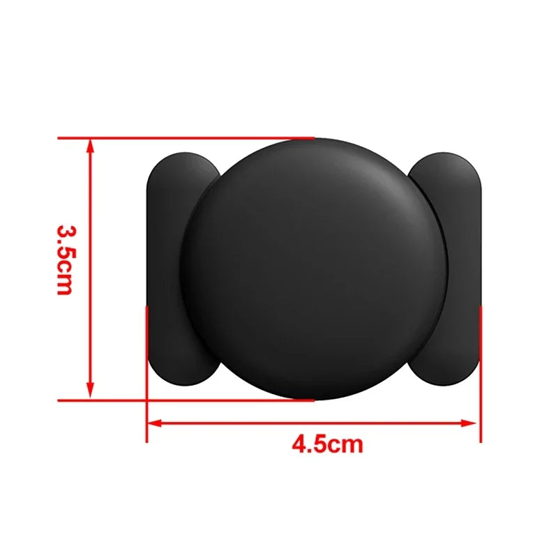 4-Pack GPS Smart Tag for Apple Find My Network - Magnetic Silicone Anti-Loss Tracker Kit for Pets & Cars
