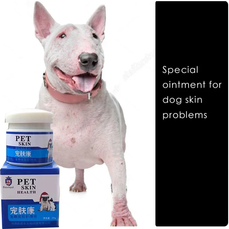 NEW Pet Skin Anti-Itch Ointment: Fast Relief for Fungal/Mite Issues, Inflammation, Hair Loss & Ulceration, Universal for Dogs