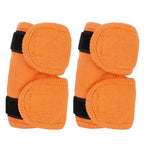 2pcs Soft Lining Pet Knee Brace Stretch Flexible Thermal Warm Keep Joint Recovery Sleeve Breathable Fabric Adjustable Fit