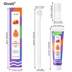 Pet Dog Toothpaste Oral Cleaning Set with Toothbrush And Finger Brush Roasted Chicken Flavor Reduces Plaque And Tartar Pet Teeth