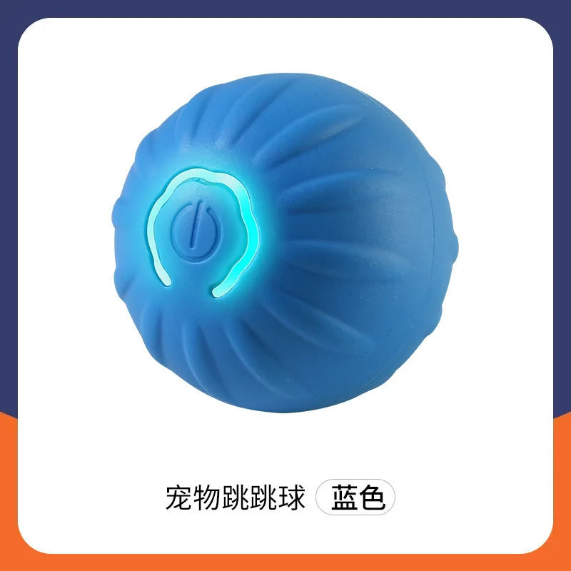 Smart Self-Rolling Ball Cat Toy — Bite-Resistant Interactive Boredom Relief