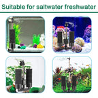 220V 50Hz Aquarium Filter Electric Power Filter Biochemical Sponge Silence Submersible Bio Media Balls Fish Tank Accessories