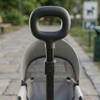 Foldable Pet Stroller Telescoping Handle Lightweight Pet Stroller Rolling Carrier Body Transport Easy Fold