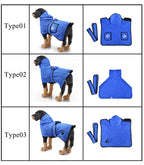 New Pet Dog Bath Towel for Small Medium Large Dog Bathrobe Cloth Microfiber Super Absorbent Pet Drying Towel Soft Dog Towel