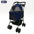 Pet Stroller Small Medium Cat Dog Travel Lightweight Detachable Washable Wholesale Pet Stoller Trolley for Dog Dog Trolley