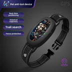 Real-Time GPS Pet Tracker Collar with Geo-Fence & 30-Day Battery