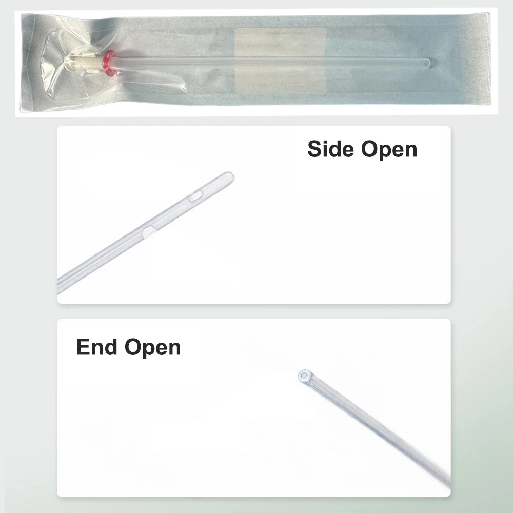 Veterinary Cat Urinary Catheters with Stylet (10-Pack)