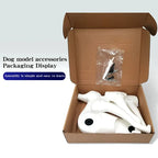 Bichon Grooming Practice Model with Simulation Wig