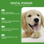 Yegbong 150g Dog Teeth Cleaning Powder - Gentle Dental Care for Pets - Removes Tartar, Stains & Bad Breath - Whitens Teeth