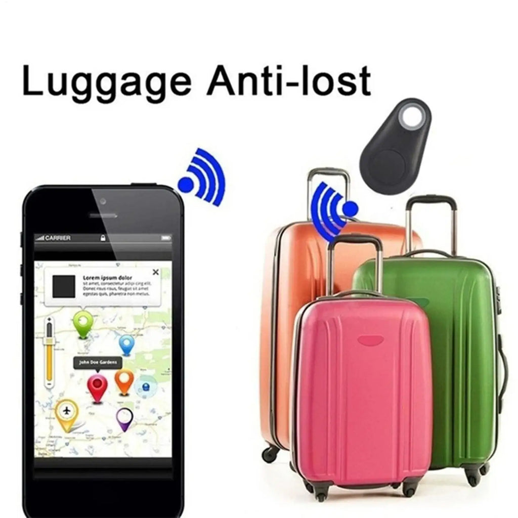 Smart Anti-Loss Key & Wallet Finder with Security Geo-Fence - Multi-Use Tracker for Pets, Bags & Keys