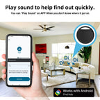 Mini Bluetooth GPS Smart Tracker for Google Find Hub - Android-Compatible Anti-Loss Locator for Pets, Keys & Wallets
