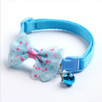 Adjustable Bow Bell Collar Set for Cats & Dogs — Soft Universal Fit