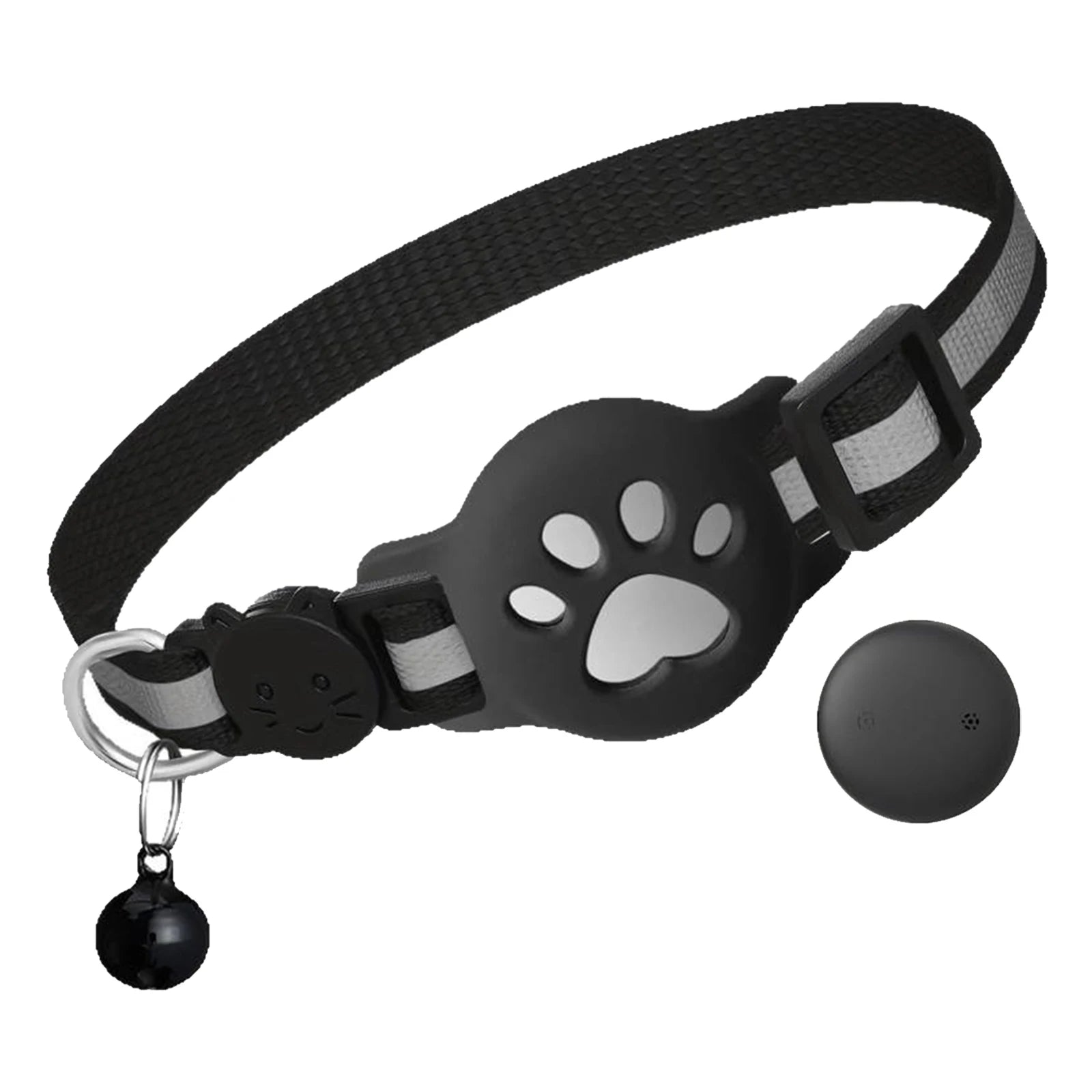 Electronic Smart Pet Locator Collar - Waterproof GPS Anti-Loss Device for Cats & Kittens (iOS & Android)