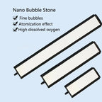 Nano Air Stone Bubble Bar (10cm, Fine Micro-Bubbles, Aquarium Oxygen Aerator Pump)