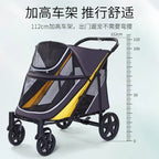 Multi Functional Pet Cart Lightweight And Foldable Multiple Cats Dogs And Outdoor Carts