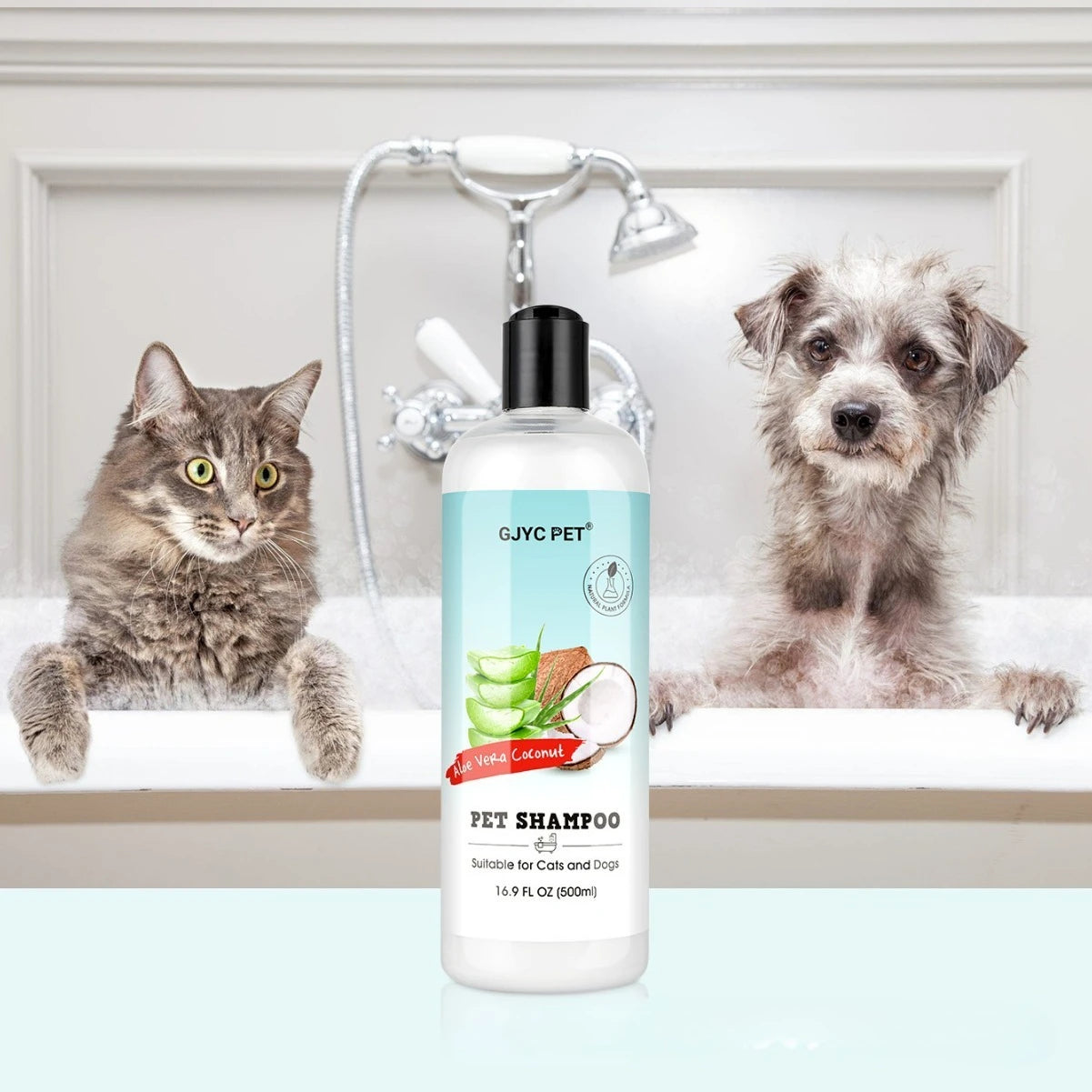 Pet Shampoo and Shower Gel (Long-Lasting Fragrance, Multi-Formula)