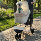 Portable Foldable 2 in 1 Pet Stroller Dog Cat Multi-function Car Basket Detachable Bag Going Out Travel pet Accessories