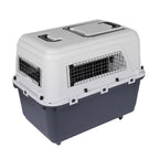 Pet Carrier with Wheels for Dogs Up To 44lbs & Cat Airline Approved Dog Carrier Rolling Pet Carrier Pet Stroller, 33 Inches