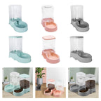 Automatic Feeder Water Dispenser 3.5L Pet Feeding Station for Dogs Cats Puppies Portable Food Drinker