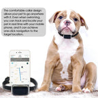 Waterproof GPS Pet Collar Tracker with Real-Time Calls & Remote Control - Adjustable Locator for Cats, Dogs & Sheep