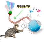 Smart Self-Rolling Ball Cat Toy — Bite-Resistant Interactive Boredom Relief