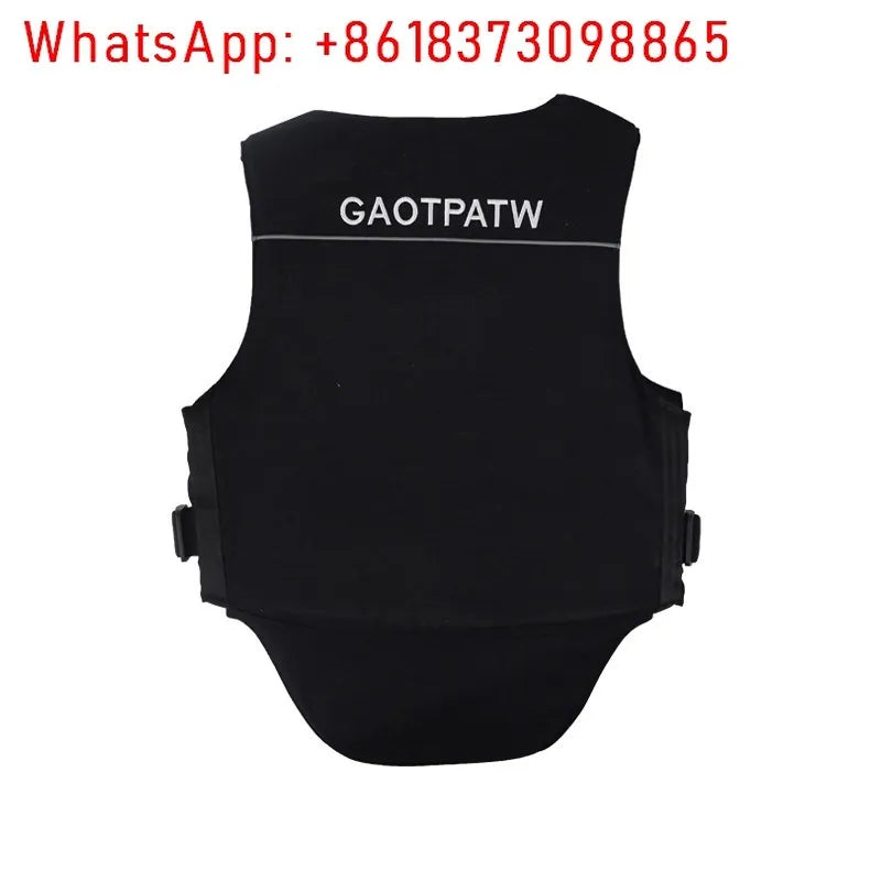 Equestrian Riding Armor Vest with Zipper (Protective, Training & Competition)
