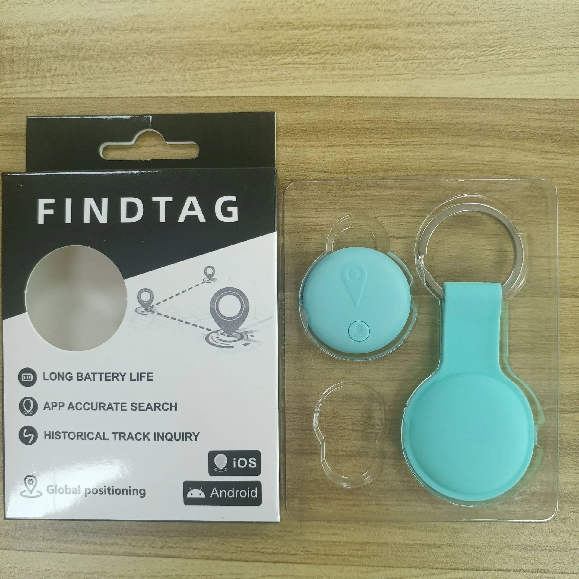 Universal AirTag Alternative Anti-Loss Tracker for iOS & Android - GPS Locator for Elderly, Kids, Cars & Pets