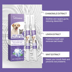 YEGBONG 2PCS Pet Oral Care Gel Bad Breath Freshening Tartar Control Gentle Cleaning Vet Recommended for Dogs Cats All Breeds
