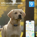 Mini Smart USB-Rechargeable GPS Pet Tracker - Real-Time Electronic Locator for Dogs on Android & iOS