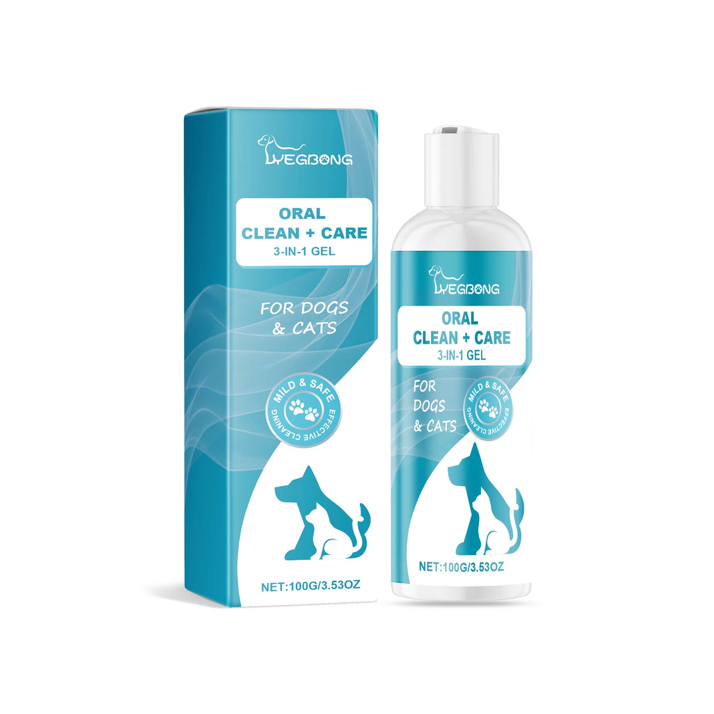 Reduces Oral Discomfort Pet Oral Cleaning Gel Prevents Oral Problems Removes Tartar Cleans Pet Teeth Freshens Breath Toothpaste