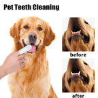 Pet Disposable Cleaning Wipes Dog Teeth Cleaning Finger Wipes Cat Ear and Eye Beauty Wipes Cat Hygiene and Beauty Products 50pcs